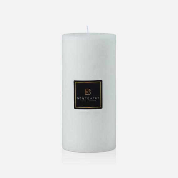 CAST CANDLES WHITE 9.5*20